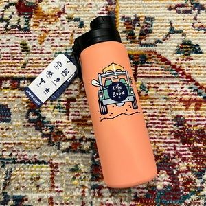 Life is good water bottle